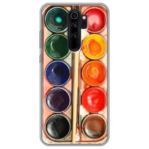 Дизайнерский силиконовый чехол для Редми Нот 8 Про / Xiaomi RedMi Note 8 Pro