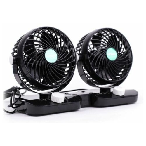 Вентилятор автомобильный Takara 3078 двойной с двумя тумблерами 133400₽
