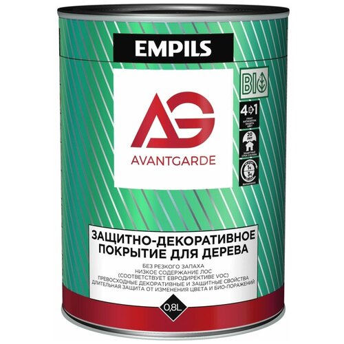 Avantgarde Защитнодекоративное покрытие для дерева тик 0.8 л 0.8 кг 77448