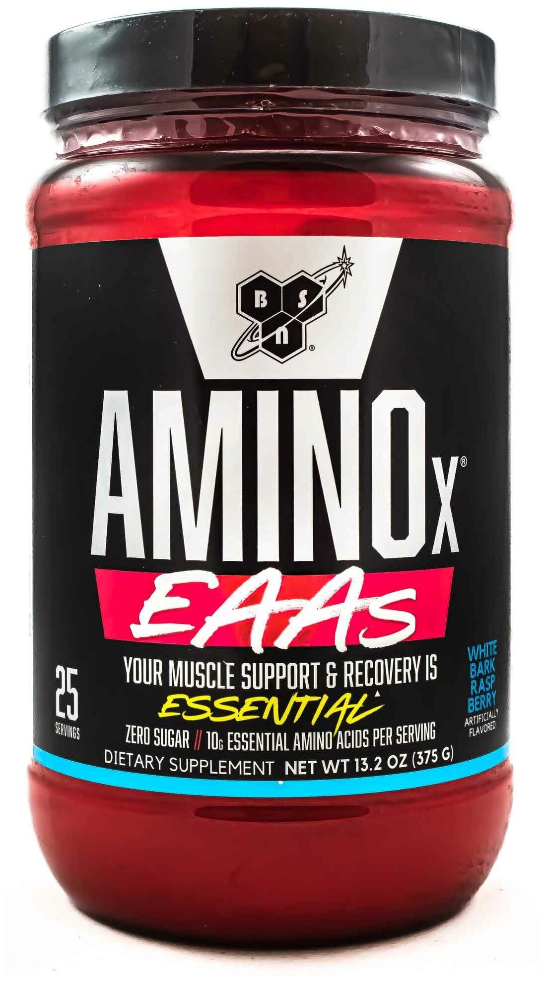 BSN EAA'S Amino-X (13,2 oz) (White Bark Raspberry)