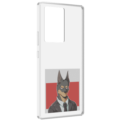 Чехол MyPads офисный работник собака для ZTE Nubia Z40 Pro задняя-панель-накладка-бампер чехол mypads офисный работник собака для oppo k10 pro задняя панель накладка бампер