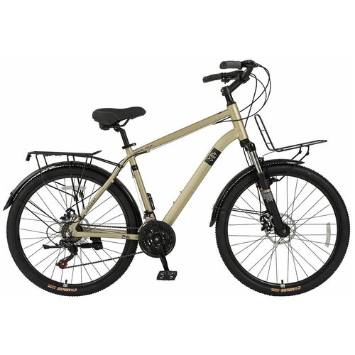 Велосипед TECH TEAM VELVET 26 disc 26 21 ск рост 19 ALU песочный 185 кг NN002536 2399000₽