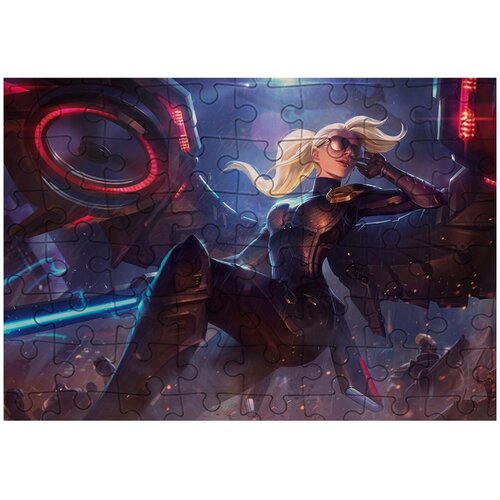 Пазл Картонный 38x26 см, размер А3, 300 деталей, модель League of Legends-36