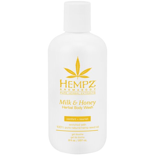 Гель HEMPZ для душа Молоко & Мёд 237 ml/ Milk & Honey Herbal Body Wash