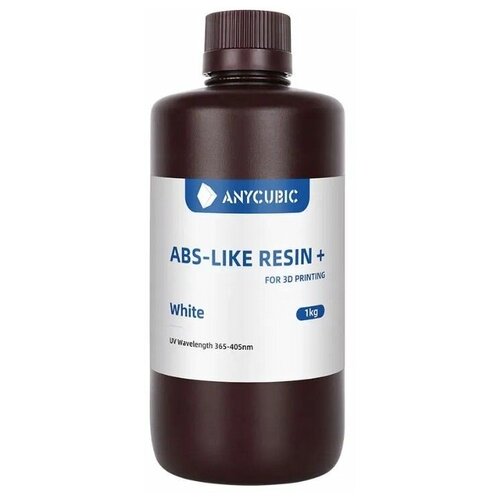 Фотополимерная смола Anycubic ABS-Like Resin+, черная (1 кг)