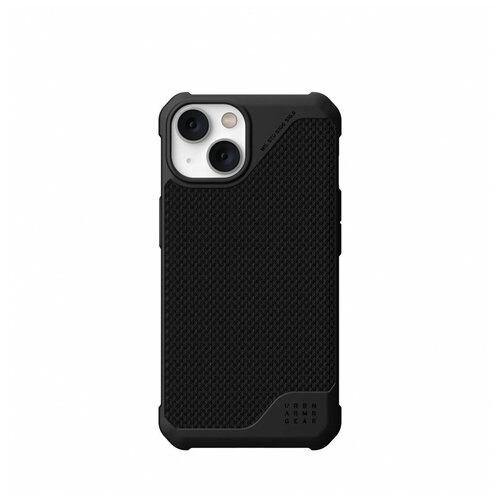 Чехол UAG Metropolis LT с MagSafe для iPhone 14 Plus кевлар (Kevlar Black)