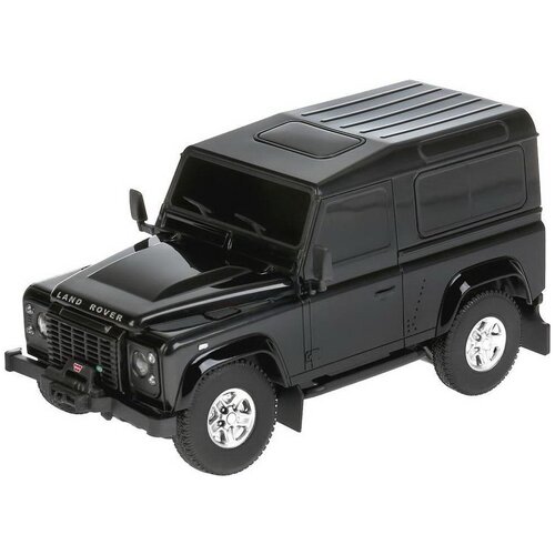 Rastar Land Rover Defender, 78500B, 1:24, 13.1 см, черный rastar радиоуправляемая модель lexus is350 цвет серебристый