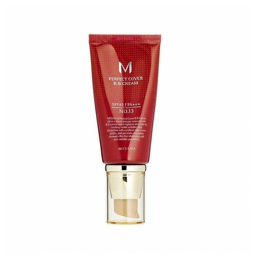 MISSHA M Тональный крем Perfect Cover BB Cream SPF42/PA+++ (No.13/Bright Beige) 50ml тональный крем missha m perfect cover bb cream spf42 pa no 25 warm beige 20ml