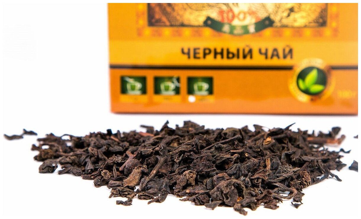 Чай черный Shennun Пуэр крупнолистовой 100 г