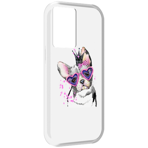 Чехол MyPads принцесса для OnePlus Nord N20 SE задняя-панель-накладка-бампер