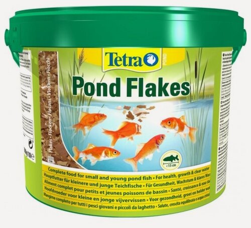 Изображение товара Корм для прудовых рыб Tetra Pond Flakes хлопья 10л
