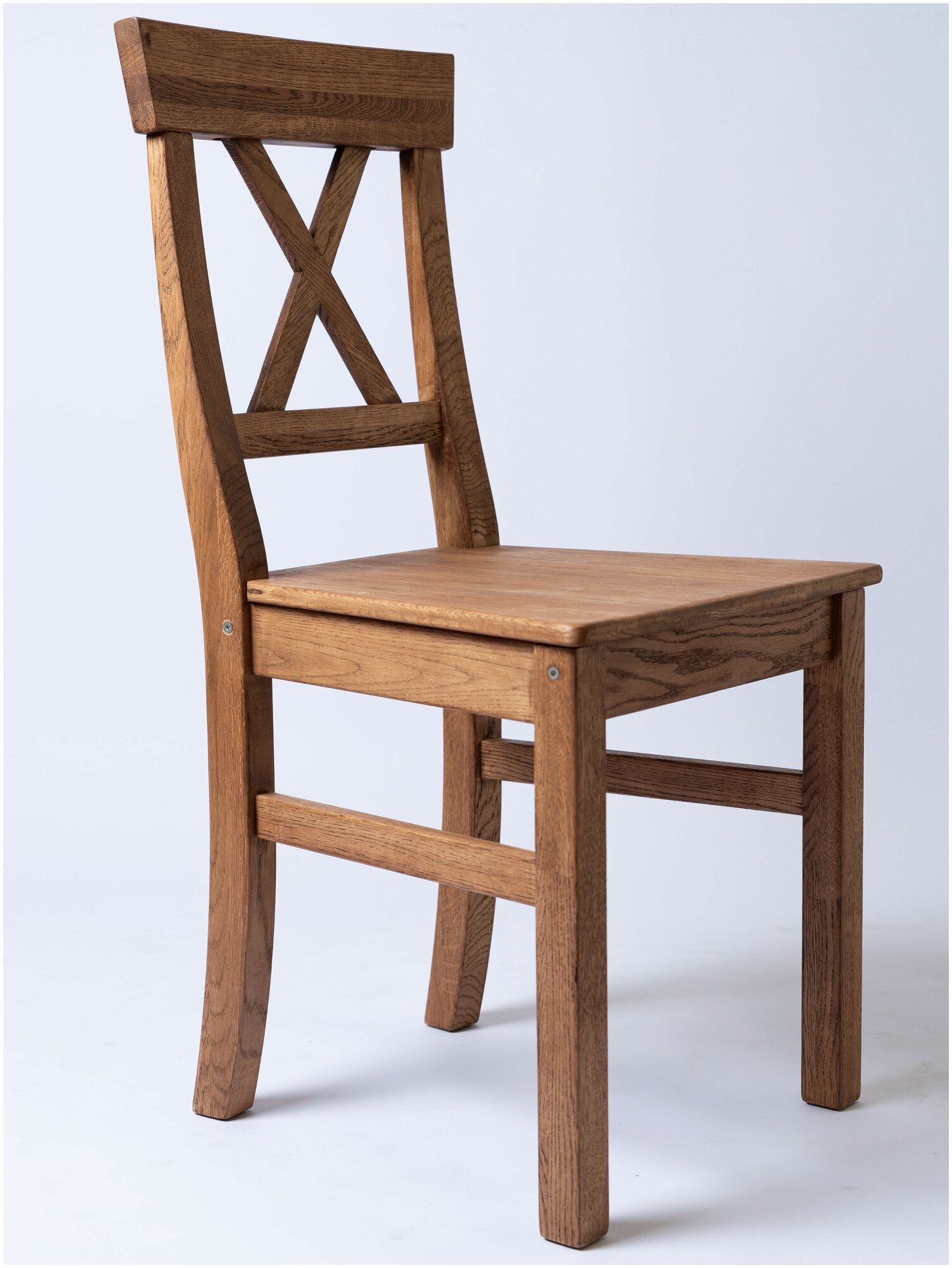 Комплект из 2х стульев Orlean из массива дуба темное масло