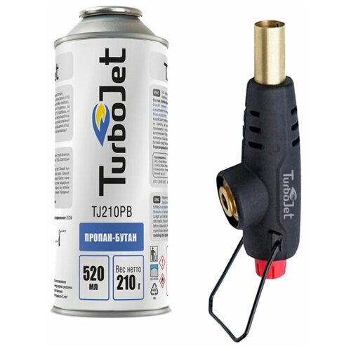 Горелка с пьезоподжигом и с газовым картриджем TJ933-PB