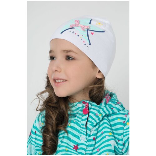 фото Шапка шалуны, размер 50, белый