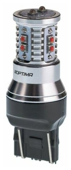 Светодиодная лампа Optima Premium (7443) MINI CREE-XBD CAN 50W, 12-24V (Красная)