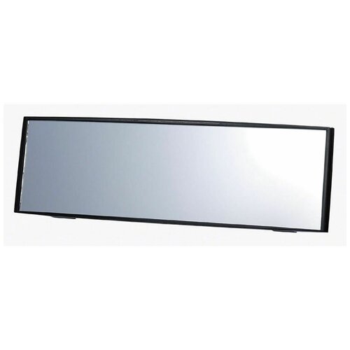 Зеркало заднего вида Carmate Convex Mirror, сферическое, 240 мм, черное M1