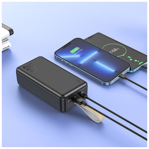 Внешний аккумулятор Hoco 30000 mAh J87B черный 233700₽