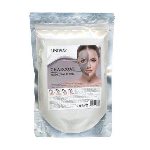 :Lindsay Charcoal Modeling Mask Альгинатная маска с древесным углем 240 гр  - Купить