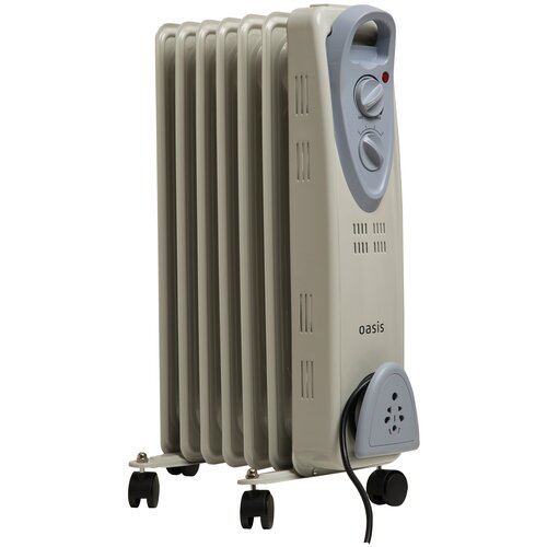 Обогреватель масляный радиатор Oasis US-15 1500 Вт 7 секций белый 399000₽