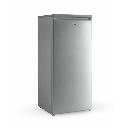 Холодильник ARTEL HS 228 RN серебристый, однокамерный с верхней морозильной камерой, высота 126 см