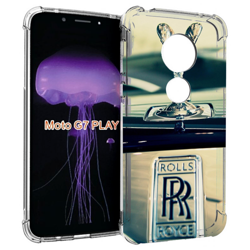 Чехол MyPads Rolls Royce ролс ройс 1 для Motorola Moto G7 Play задняя-панель-накладка-бампер чехол mypads rolls royce ролс ройс 1 для motorola edge plus задняя панель накладка бампер