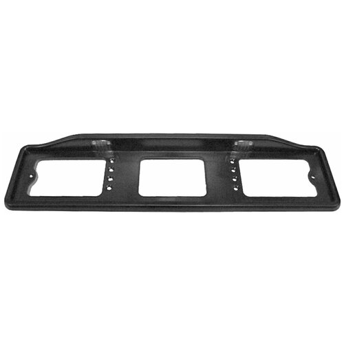 Рамка номерного знака AB-003B полная подсветка черный