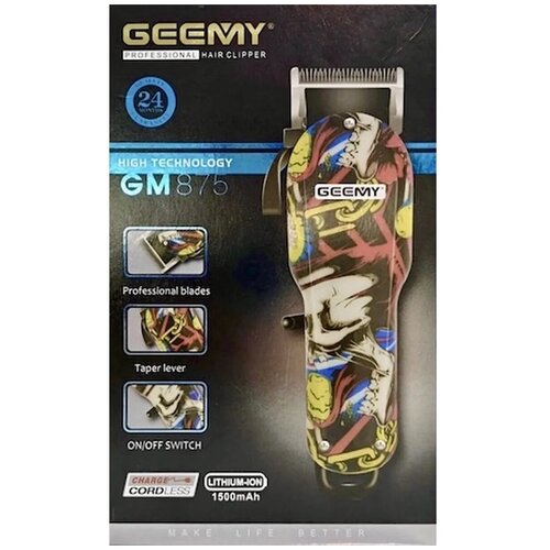 Машинка для стрижки волос PROFESSIONAL GEEMY GM875 170000₽