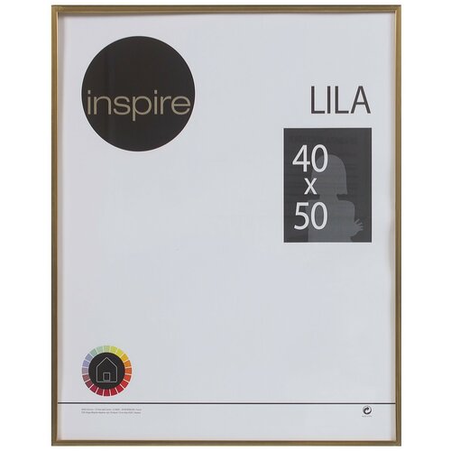 Рамка Inspire «Lila», 40х50 см, цвет золото