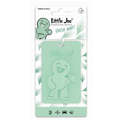 Ароматизатор полимерный подвесной Little Joe Scented Card Fresh Mint, Свежая Мята