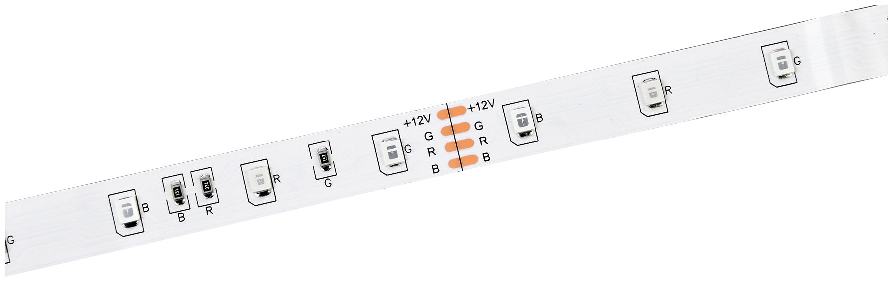 Лента LED 5м LSR-2835RGB54-4,8-IP20-12В, IEK LSR1-3-054-20-3-05 (1 шт.)