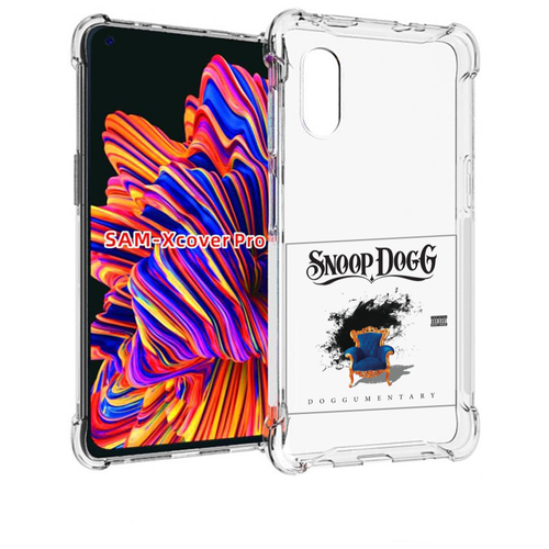 Чехол MyPads Snoop Dogg DOGGUMENTARY для Samsung Galaxy Xcover Pro 1 задняя-панель-накладка-бампер