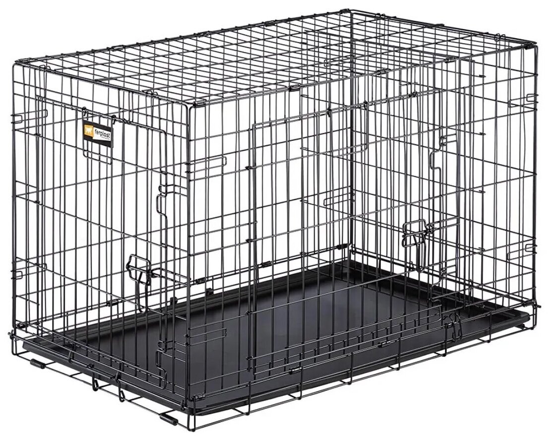 Клетка FERPLAST DOG-INN 120 123,8 x 76,2 x 81,2 см (1 шт) - фотография № 7