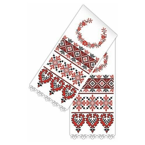 Набор для вышивки крестом 2003 Каролинка Рушник традиционный(цена производителя) длина 2 м рушник 2 м для вышивки крестом 37х200 каролинка кркн 2024