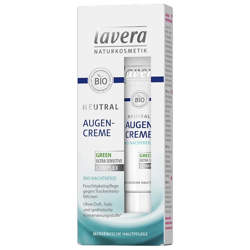 Lavera Крем для кожи вокруг глаз Neutral Eye Cream, 15 мл крем для кожи вокруг глаз и губ lavera my age 15 мл