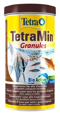 TetraMin Granules корм для всех видов рыб в гранулах 1 л - фотография № 4