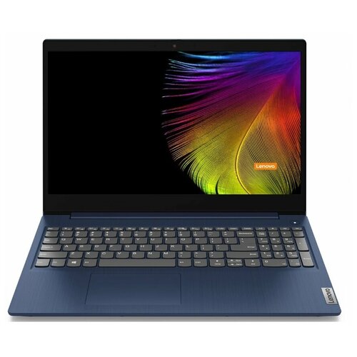 Ноутбук Lenovo IdeaPad 3 15IML05 Core i3 10110U 8Gb SSD256Gb Intel UHD Graphics 156 IPS FHD 1920x1080 Free DOS blue WiFi BT Cam 4533300₽