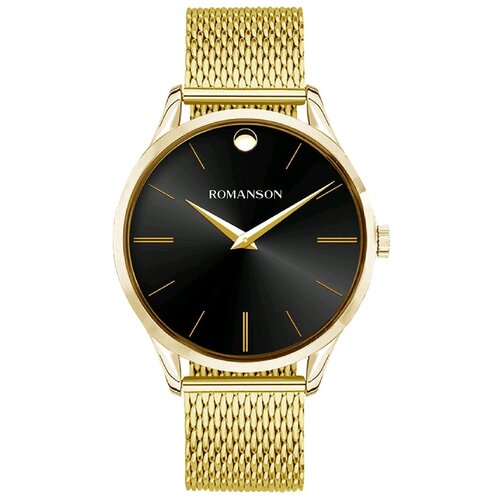 фото Часы наручные romanson tm 0b06m mg(bk)