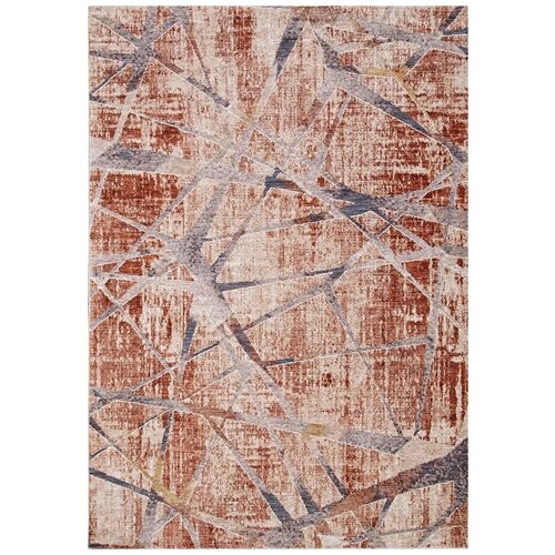 Ковёр Algan Zeus 120x200 прямоугольный бежевый/бордовый/разноцветный 0B2497