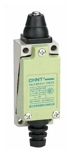 Концевой выключатель/переключатель CHINT YBLX-ME/8111 с плунжером прямого давления