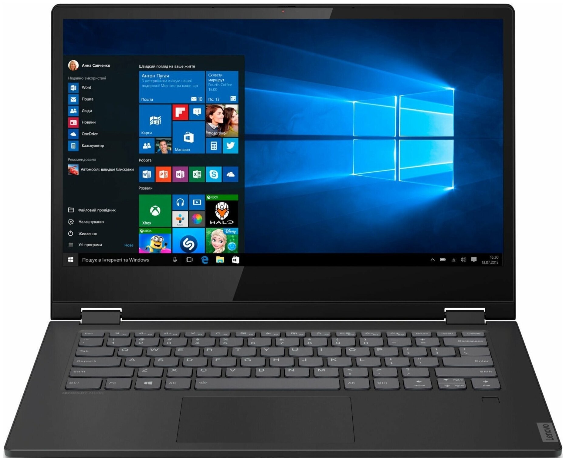 Ноутбук Lenovo IdeaPad C340-14IML 14.0" FHD IPS/Core i3-10110U/8GB/256GB/Intel UHD Graphics/Win 10 Home/NoODD/черный (81TK00GMRU)