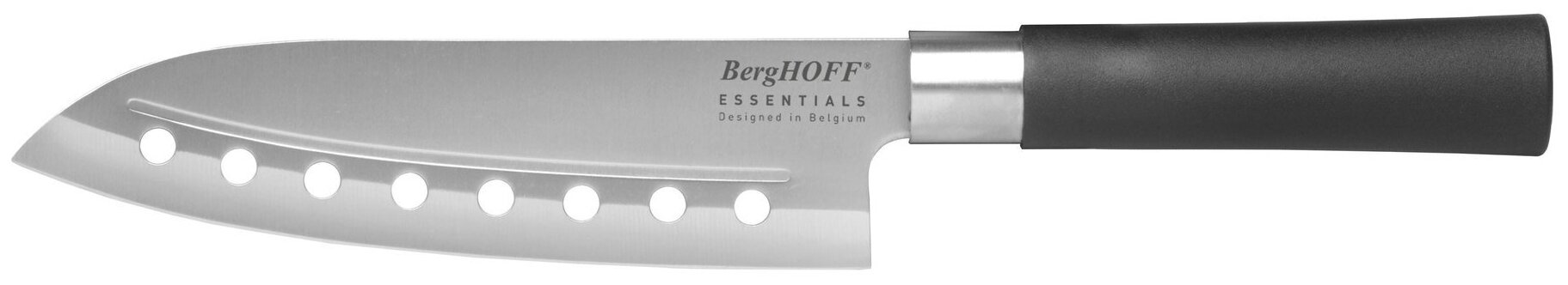 Нож сантоку с отверстиями в лезвии 18см BergHOFF Essentials