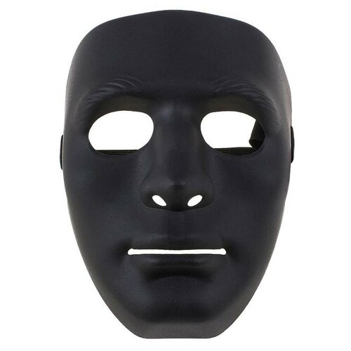 Подарки Карнавальная маска Jabbawockeez из театра кабуки черного цвета