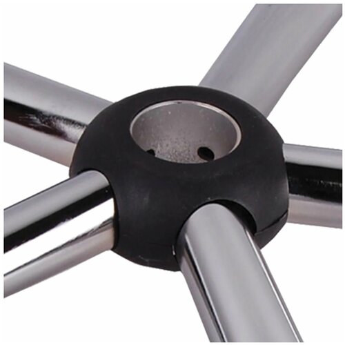 Накладка-кожух для хромированного пятилучия NZ004 пластик черный 325₽