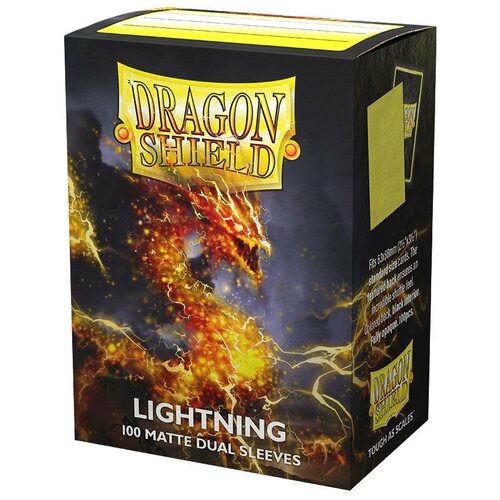 Протекторы матовые Dragon Shield - Standard Dual Lightning (100 шт.)