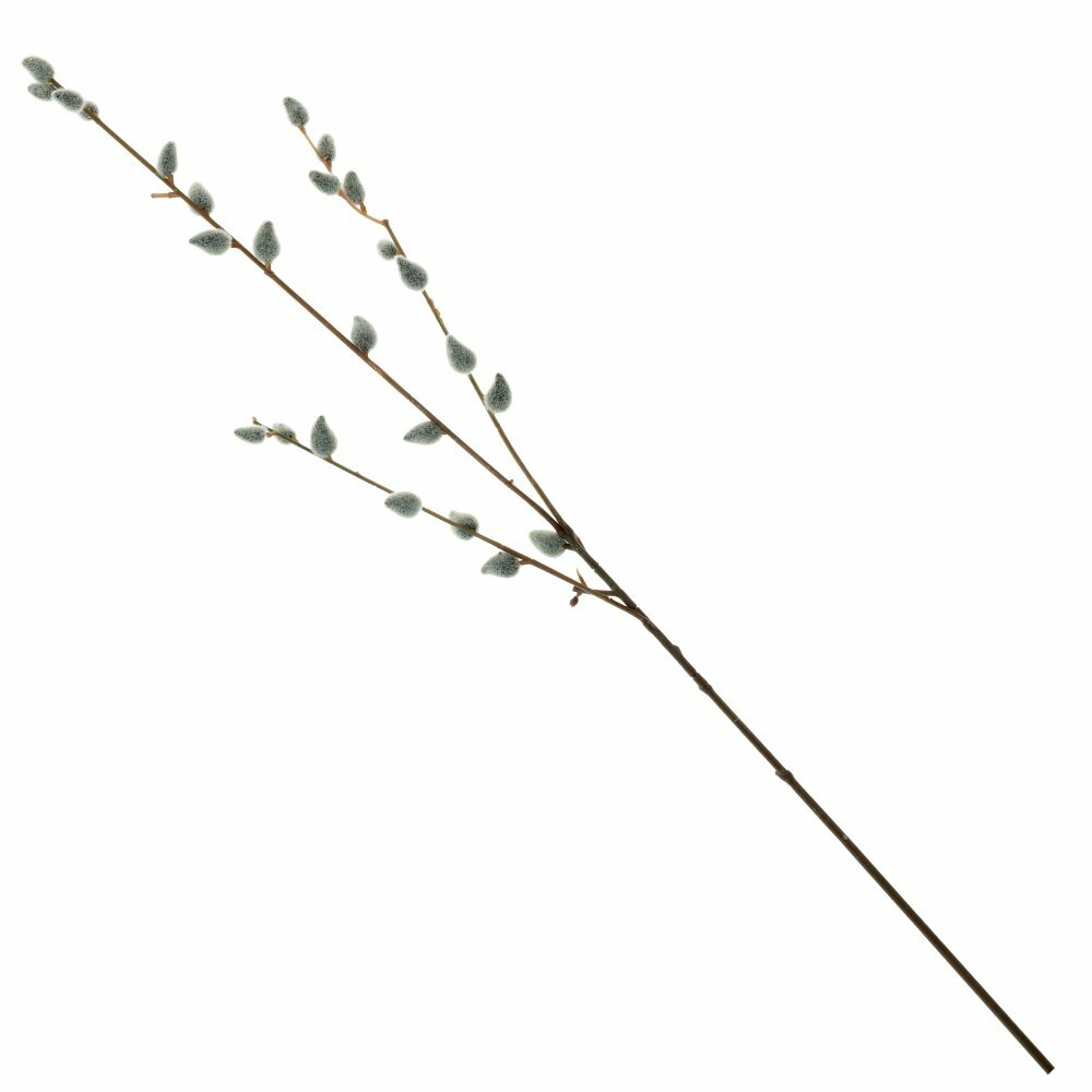 Цветок искусственный "Верба", L10 W10 H83 см