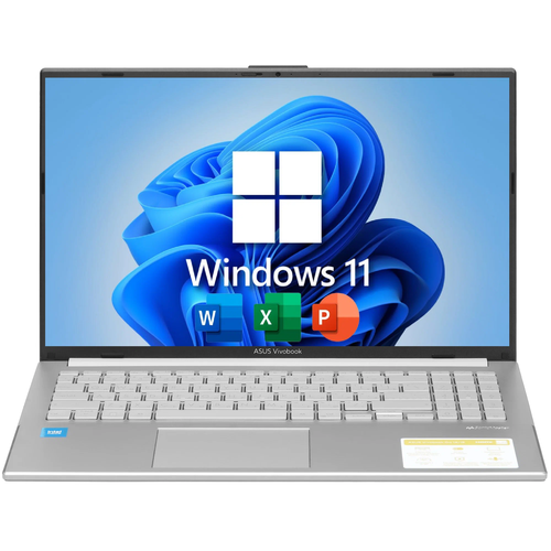 156 Ноутбук ASUS VivoBook 15X Intel Core i5-1235U 10 ядер 44 ГГц RAM 24 ГБ SSD 1 ТБ Intel Iris X Graphics Windows 11 Pro Office 2021 Pro Plus Русская раскладка ЕАС 86067₽