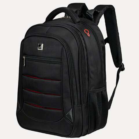 Изображение товара Рюкзак Brauberg 224454 Flagman 3 отделения черно-красный