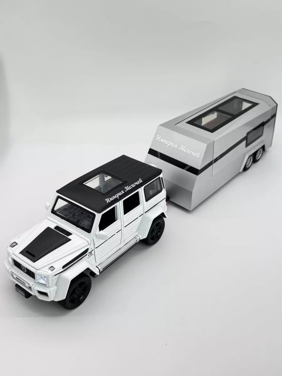 Машина Империя Мелочей "Mercedes-Benz Гелендваген", обучающая, инерционная, металл/пластик