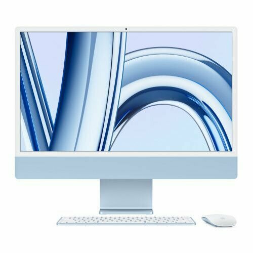 Моноблок Apple iMac A2873 24 M3 8 CPU10 GPU8GB512GB Blue MQRR3ZPA русская клавиатура 275900₽