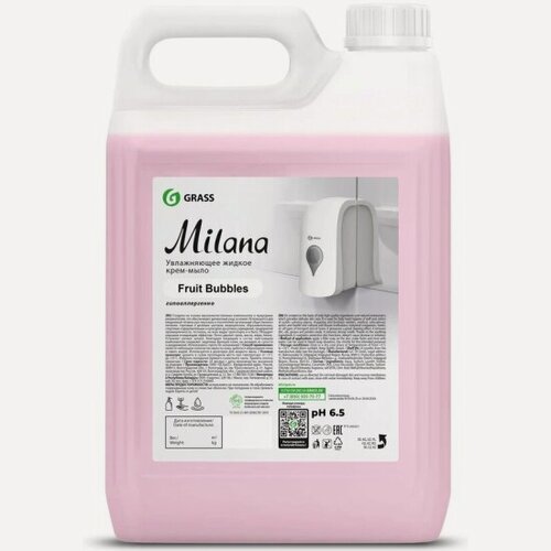 Изображение товара Жидкое мыло Grass Milana Fruit bubbles, 5 л